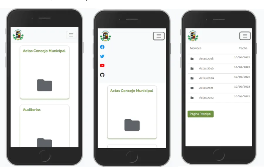 Screenshot of Zona Descarga